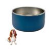 Insulated Dog Bowl for Food and Water with Nonslip Rubber Base