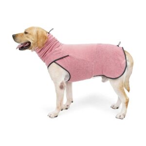 Insulating Warm Pet Shirt Winter Dog Coat Pullover for Puppy with High Collar Design