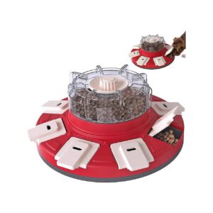 Intelligent Dog Puzzle Feeder with Double DIfferentiation and 2nd Level of Challenges