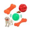 Intelligent Puppy Training Toys 4 Pack Teething Chews for Small Medium Dogs