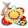 Interactive 20x20 Sniff Mat for Large Medium Small Breed Dogs with Hidden Spaces