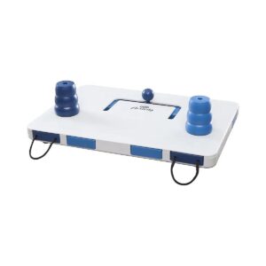 Interactive Canine Learning Toy Blue and White Puzzle Game