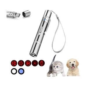 Interactive Cat Toy with Multi-Mode Laser Pointer for Indoor Cats