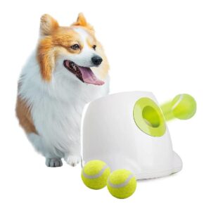 Interactive Dog Ball Launcher for Small to Medium Size Pets, 3 Balls Included