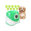 Interactive Dog Ball Launcher with 9 Tennis Balls for Indoor and Outdoor Play