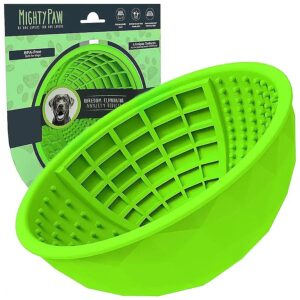 Interactive Dog Lick Bowl for Stress Relief and Dental Health - 100% Food Grade Silicone