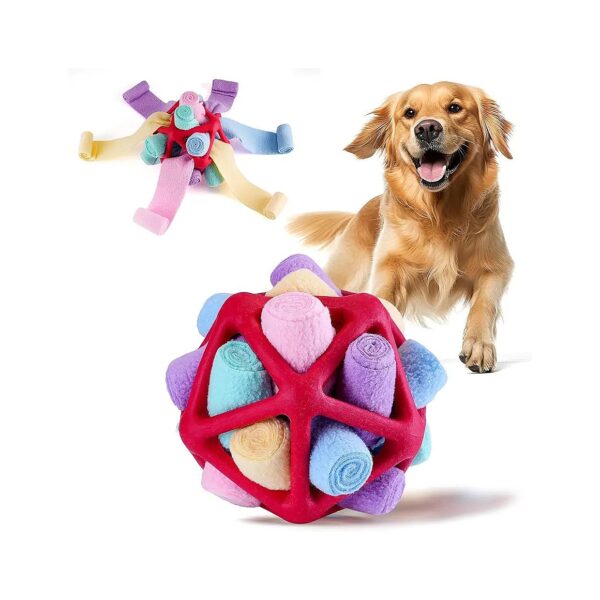 Interactive Dog Toy with Snuffles and Hides for Dogs of All Ages and Sizes