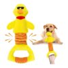 Interactive Dog Toys for Small Medium and Large Dogs with Squeaky Sound and Crinkle Paper