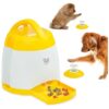 Interactive Dog Training and Exercise Toy with Memory Dispenser for Improved Behavior