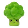 Interactive Latex Broccoli Soft Chew Dog Toy for Large Dogs Exercise and Fun