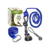 Interactive Outdoor Dog Rope Toy for Small to Large Dogs with Durable Bungee Tug