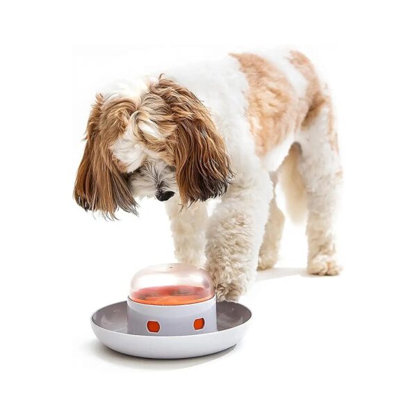 Interactive Plush Food Dispenser for Small to Medium Breed Dogs and Puppies