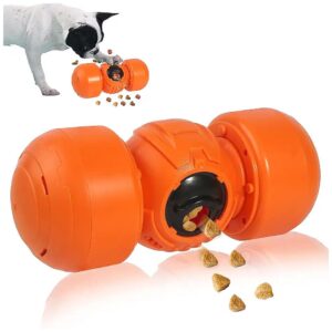 Interactive Roller Puzzle Toy for Intelligent Play and Chew Fun Medium to Large Dogs