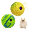 Interactive Small Dog Ball 2 Pack Wobble Giggle Sound Toy for Canines Self Play