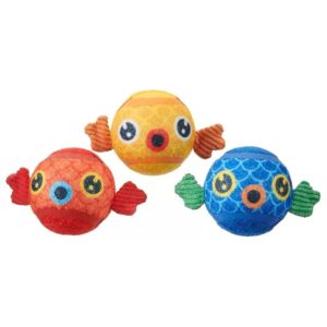 Interactive Squeaker Ball Dog Toys for Small Medium Breed Puppies Puppy Guppies Fun