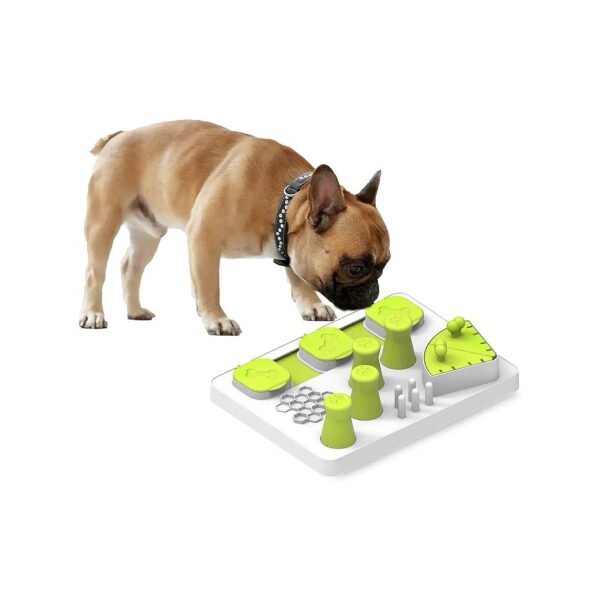 Interactive Treat Puzzle Dog Toy for Intelligent and Playful Dogs