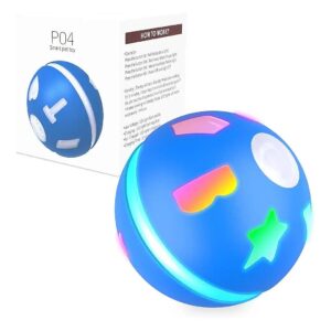 Interactive Wicked Ball for Cats and Small Dogs with Auto ON/OFF and Rechargeable Design