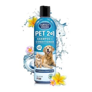 Itchy Skin Relief Dog Shampoo Conditioner with Coconut and Vitamins