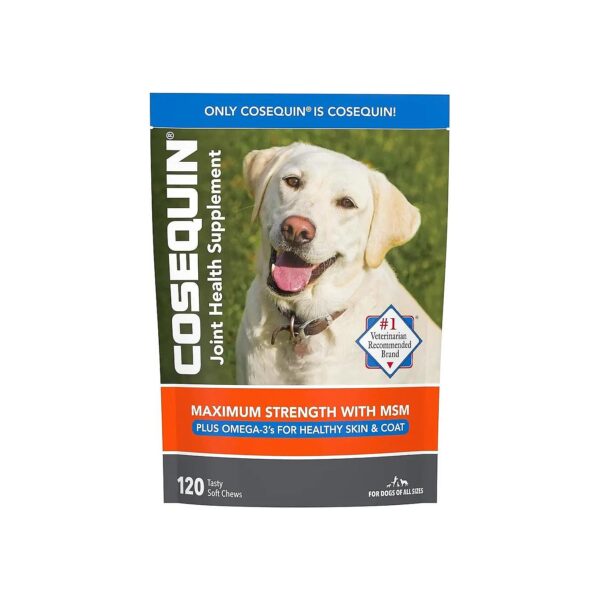 Joint Health Supplement for Dogs with Glucosamine and Omega-3 Fatty Acids