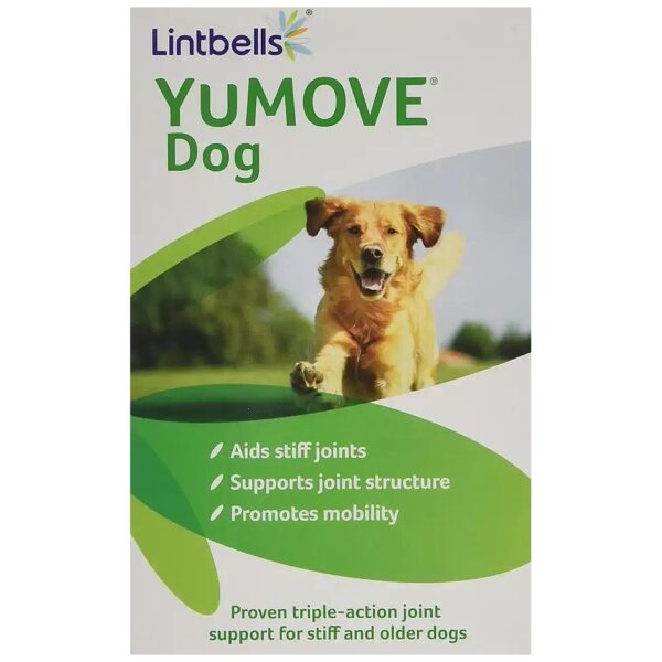 Joint Support Supplement for Older and Stiff Dogs with 60 Tablets