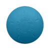 Jolly Pets 8 Inch Large Ocean Blue Textured Floating Bouncy Dog Soccer Ball Toy for Play