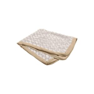 Jumbo Cream Dog Bed Cover with Machine Washable Faux Fur and Suede Ultra Plush Material