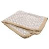 Jumbo Plus Dog Bed Cover with Machine Washable Faux Fur and Suede Mattress