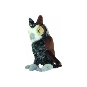 Junior Owl Dog Toy Squeaker Multiple Layers Durable Strong Water Floats Machine Washable