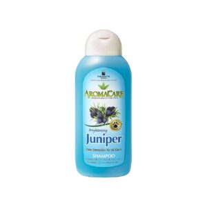 Juniper Berry Extract and Aloe Vera Scented Shampoo for Dogs Brightens Coat and Fur