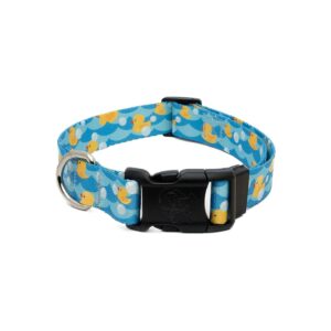 Just Ducky Creature Themed Dog Collar with Durable Hardware and Polyester Webbing