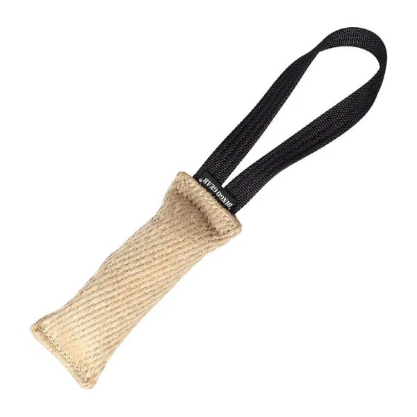 Jute Tug Toy for All-Age Dogs, Suitable for Dog Training, Agility, and Outdoor Play