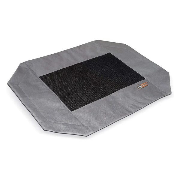 K&H Original Pet Cot Replacement Cover, Gray/Black Mesh, Large 30 X 42 Inches