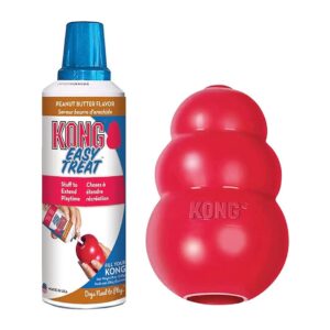 KONG Classic Dog Toy, Veterinarian Recommended and Perfect for Medium Size Dogs