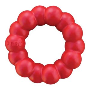 KONG Natural Rubber Ring Chew Toy for Small and Medium Dogs