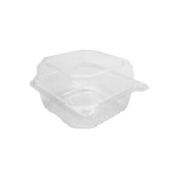 Karat Clear Plastic Hinged Containers for Food Storage and Transport