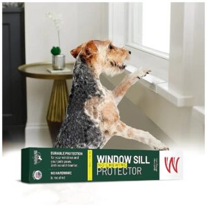 Keep Paws Safe and Home Clean with Claw-Resistant Window Sill Protector