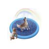 Kids Large Outdoor Sprinkler Pool for Dogs and Pets, 60-Inch Water Mat with PVC Material