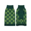 Knitted Checkered Dog Sweater with Long Sleeves for Small Medium Large Dogs and Cats