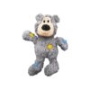 Knotted Rope Bear Toy with Minimal Stuffing and Soft Ropes for X-Large Dogs