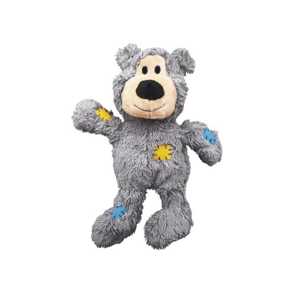 Knotted Rope Bear Toy with Minimal Stuffing and Soft Ropes for X-Large Dogs