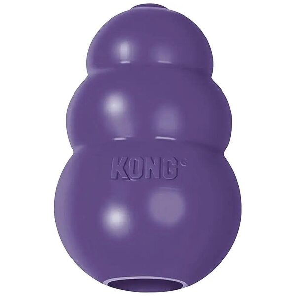 Kong-Style Rural Dog Toy for Older Dogs with Gentle Rubber and Treats