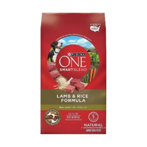 Lamb and Rice Formula High Protein Dry Dog Food for Strong Muscles and Healthy Heart