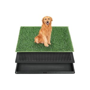 Large Artificial Grass Pad with Tray for Dog Potty Training