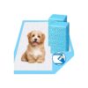 Large Blue Puppy Pads 24 '' X 18 '' Leak-Proof Training Pads for Dogs