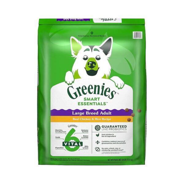 Large Breed Adult Dog Food with Glucosamine and Chondroitin for Healthy Bones and Joints