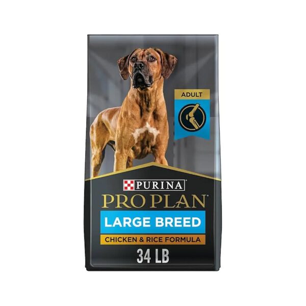 Large Breed Adult Dog Food with High Level of Protein for Strong Muscles and Joints