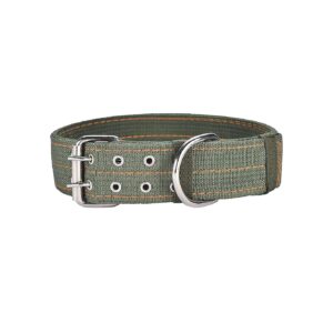 Large Breed Dog Collar with Heavy Duty Nylon and Metal Buckle for Comfortable Wearing