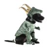 Large Breed Dog Costume Alligator Loki Poly Jersey Size L for Halloween Movie Character