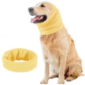 Large Breed Dog Ear Protection Covers for Noise Cancellation and Soft Warmth