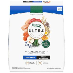 Large Breed Dog Food Trio - Chicken, Lamb, and Salmon Protein for Abundant Flavor